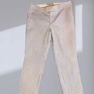 Banana Republic Navy Dot Print Trouser Pants